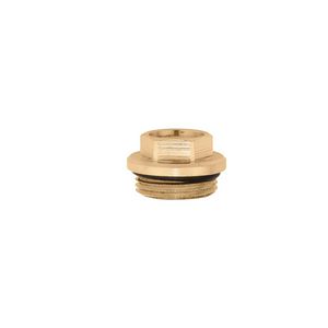 Adapter aansl. ontluchter 3/4"bt.*1/2"bn.