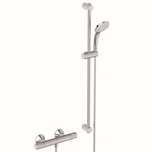 Doucheset / renovatieset Ceratherm T25 met Idealrain M3 glijstang 90cm chroom incl. s-koppelingen