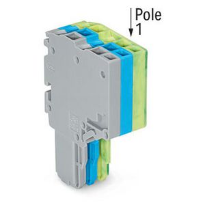 2-draads FE steker 1,5mm² 2020-203/000-038 VVE=50