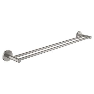 Start Dubbele Handdoekhouder 600mm Supersteel