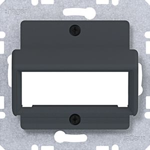 Centraalplaat voor RDM enkele module A.x/C.x/S.x/B.x/Q.x/K.x