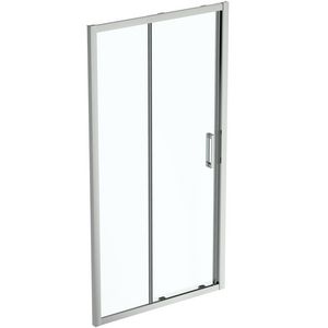 Schuifdeur Connect 2 2-delig 1050x1955mm omkeerbaar zilver