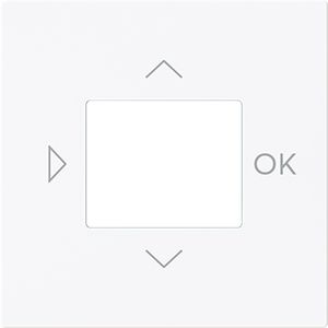 Centraalplaat voor timer/CO2/thermostaat art-wit (6435-44G)