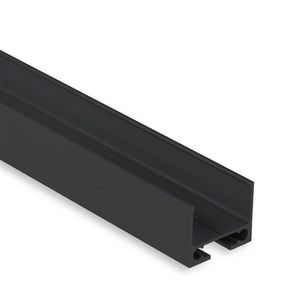 LED profiel PL10 universeel L=2mtr. zwart RAL9005