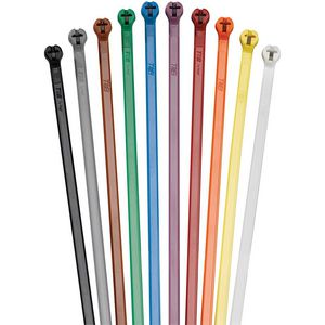 Kabelbinder TY-RAP RVS Lip 92x2,29mm UV Bruin VVE=1000
