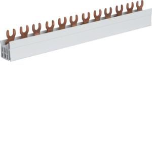 Aansluitrail vork 3P 10mm² 12 modulen