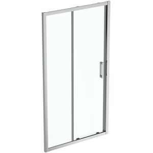 Schuifdeur Connect 2 2-delig 1100x1955mm omkeerbaar zilver