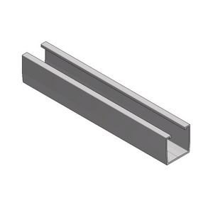 Trapezium profiel L=7000mm Aluminium 701807000
