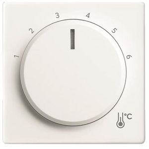 Centraalplaat thermostaat 1094/97U f-matwit 2CKA001710A4204 (1794 R-884)