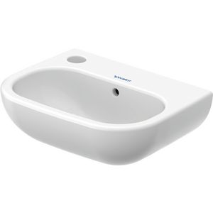 D-CODE #070536 fontein 360mm wit met kraangat met overloop