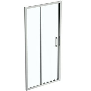 Schuifdeur Connect 2 2-delig 1000x1955mm omkeerbaar zilver