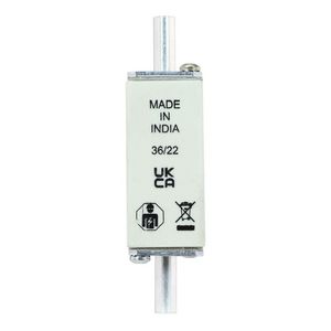 Zekering laagsp. 32A AC 500V NH000 gL/gG dubbele mel VVE=3