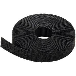 Klittenband TY-GRIP Rol Haak/Lus 457,2x19,1mm Zwrt VVE=200