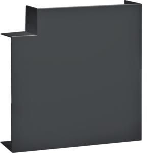 Vlakke hoek BR65 65x210mm 2x80mm halogeenvrij zwart