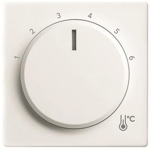 Centraalplaat voor thermostaat 1094/97U f-studiowit (1794 R-84)