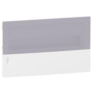 Inbouwverdeler Transparante deur 1x18 modules VVE=5