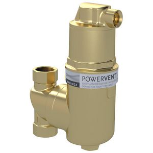 Luchtafscheider POWERVENT-360  DN20 3/4"bi.dr. max 10bar VVE=6