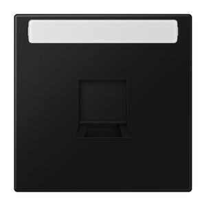 Afdekking LS990 grafi.zwart voor mod.jack 1-voudig