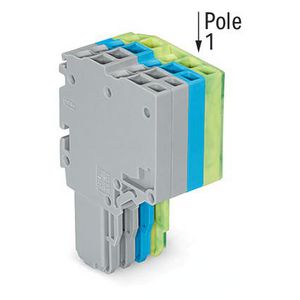 2-draads FE steker 1,5mm² 2020-204/000-038 VVE=50
