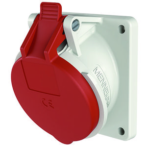 Inbouwwandcontactdoos 16A 4-polig  6H 400V IP44 TwinCONTACT