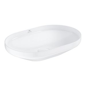 Airio waskom ovaal 60x40cm keramiek alpine wit (Spa colors coll.)