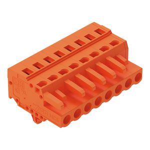 1-draads FE steker 2,5 mm² oranje 231-308/008-000 VVE=50