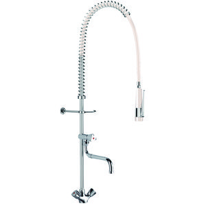 Voorspoelkolom wit, 2-grpsmengkrn +sproeier 433003 tapkrn