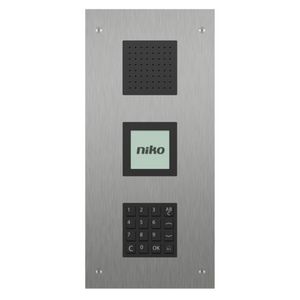 Modulaire audiobuitenpost inbouw 3 modules: luidspreker lcd-