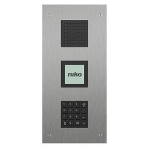 Modulaire audiobuitenpost inbouw 3 modules: luidspreker lcd-