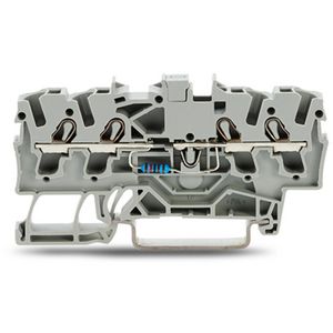 Moduleklem 4-draads BF 0207 grijs 2002-1411/1000-729 VVE=100