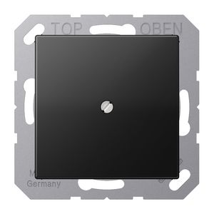 Afdekraam kabelinvoer zwart grijs A500