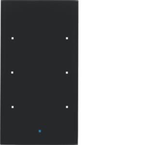 Tastsensor KNX-touch 3-v berker TS Sensor glas zwart