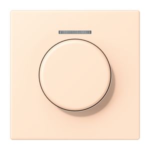Afdekking met lens tbv KNX draaiknop LC32123