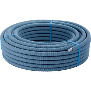 Rol a 50mtr. meerlagenbuis FLOWFIT ML 20x2mm + mantelbuis blauw