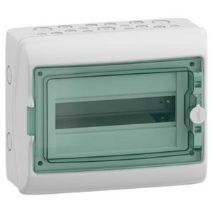 Verdeler DINrail componenten 1x12 modulen aarde verdeel