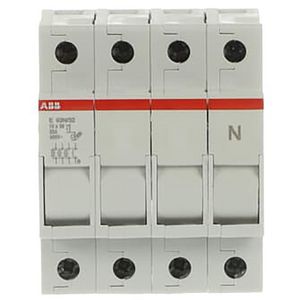 Zekeringhouder 3p+n max 32A 103x38mm fuse 2CSM204733R1801