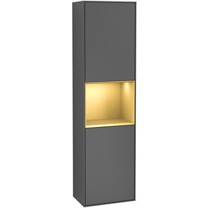 Hoge kast Finion 418x1516x270mm Antr. Matt Lacquer G460HFGK