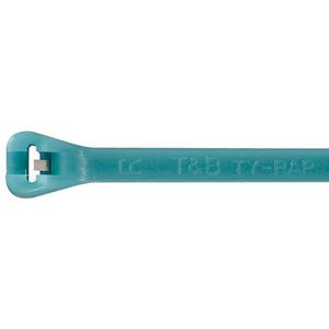 Kabelbinder TY-RAP RVS Lip 186x4,8mm Tefzel Aquam. VVE=1000