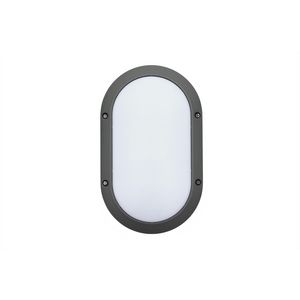Wandarm. Oval B LED 1x900 D055 T830-10W-3000K-798Lm -EMG