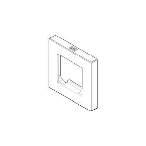 Rozet v. regendouche Plafond 60x9x60mm Champagne (22kt Goud)