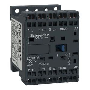 Contactor 3M HC 1M AC-3<=440V 6A Stuurspanning 24V A K