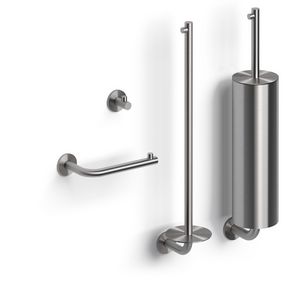 Toilet accessoireset RVS geborsteld
