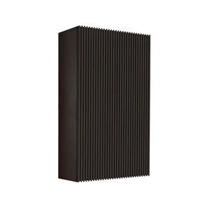 Hangkast WOOD 35cm H=113cm deur links push-to-open donkere eik