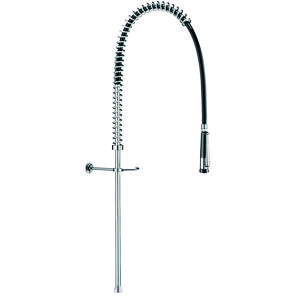 Voorspoelkolom + sproeier 433010 z. kraan lange zuil F3/4"