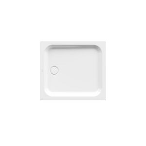 Douchebak geglazuurd staal BetteSupra 1000x1000x65mm wit AS antislip Sense afvoer Ø90mm