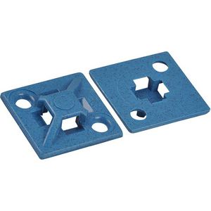 Montuur 2-/4-Wegs detecteerbaar Nylon 6.6 L=19x05mm blauw VVE=100