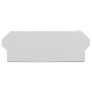 Scheidingswand 2mm li.grijs 280-365 VVE=25