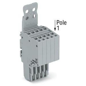 2-draads FE steker 1,5 mm² grijs 2020-205/143-000 VVE=50