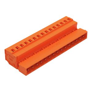 1-draads male steker 2,5mm² oranje 231-645 VVE=25