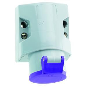 Wandcontactdoos 16A 3P 24V IP44 80x70